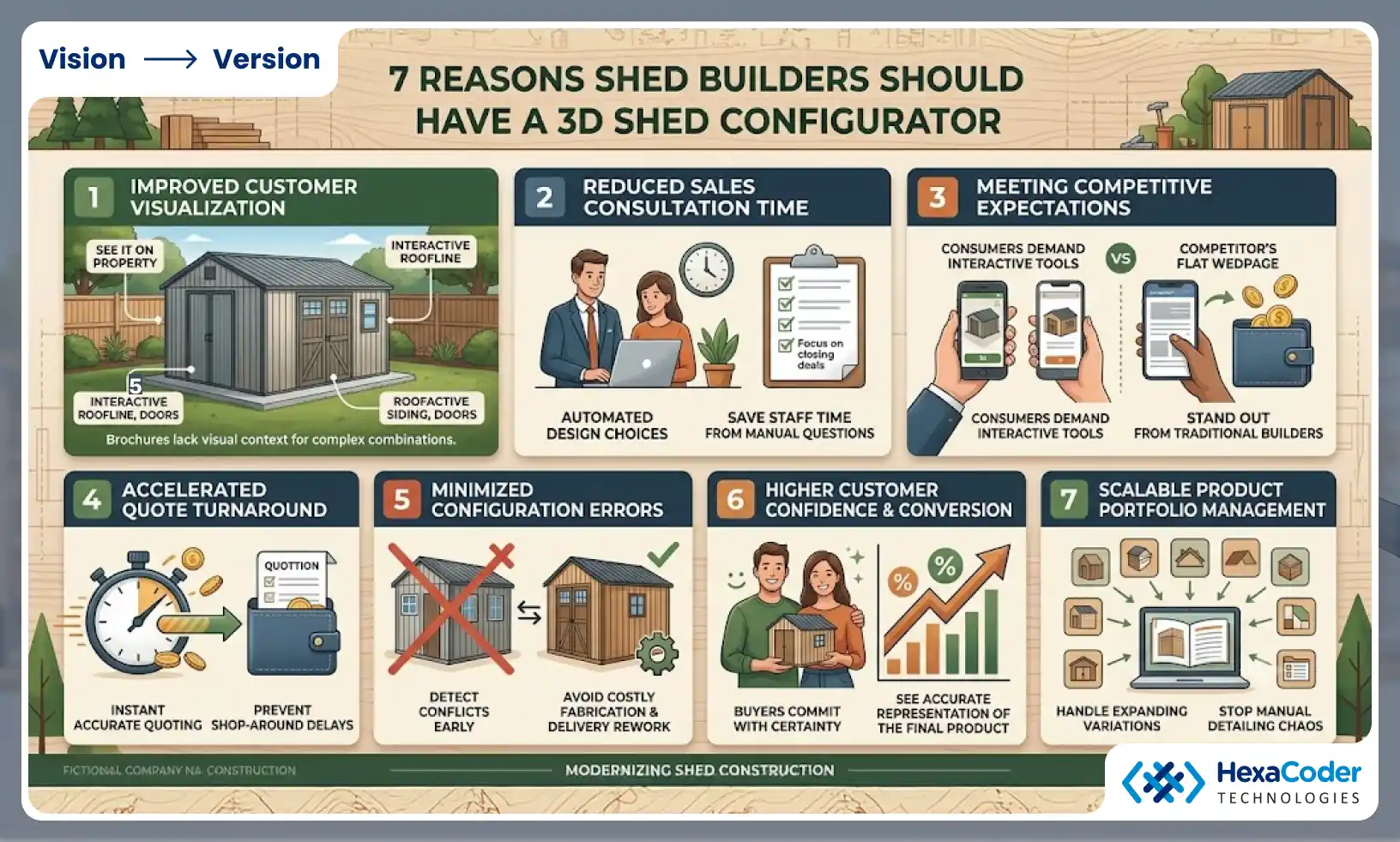 7 Reasons Shed Builders Should Have a 3D Shed Configurator