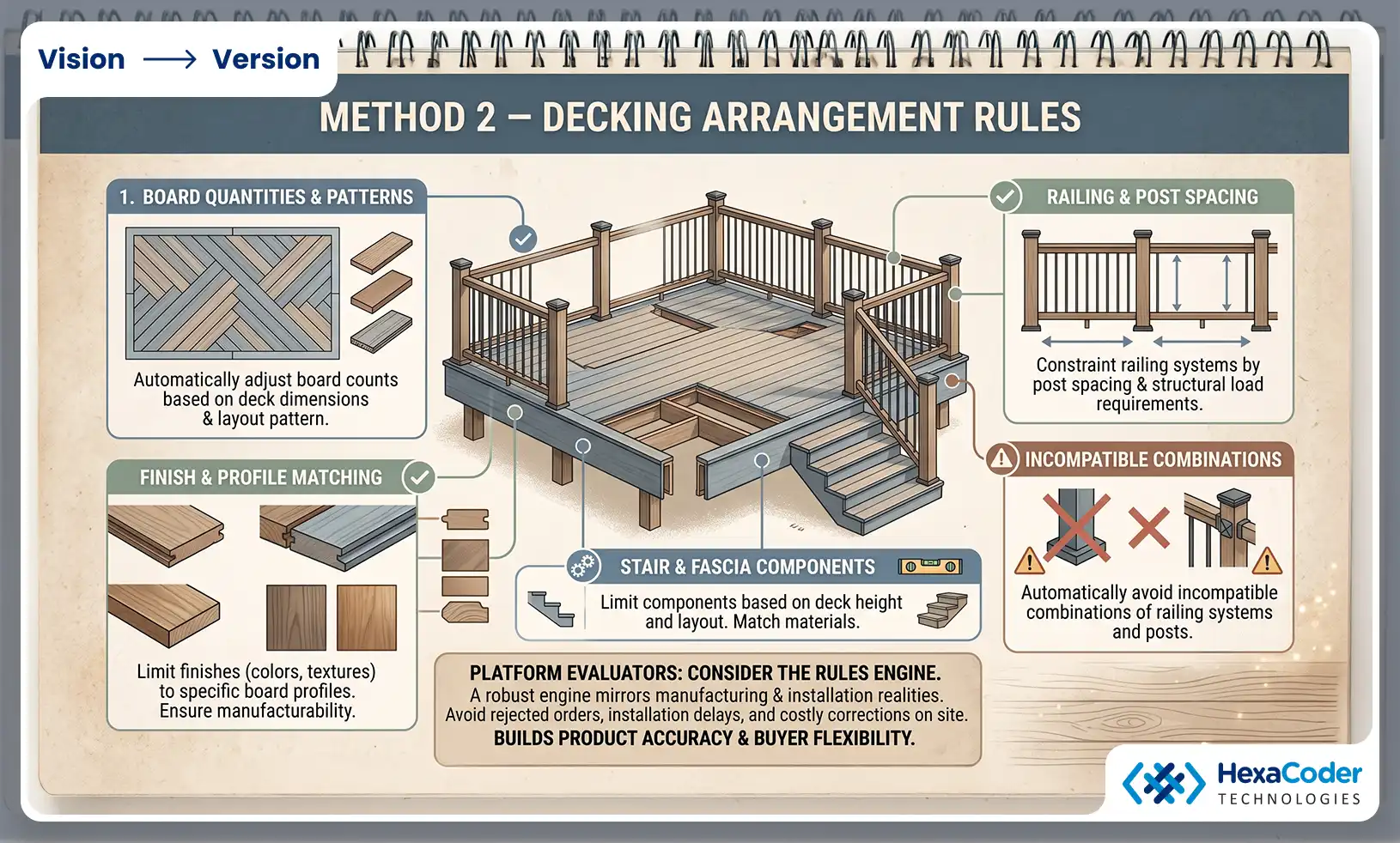 Decking Arrangement Rules