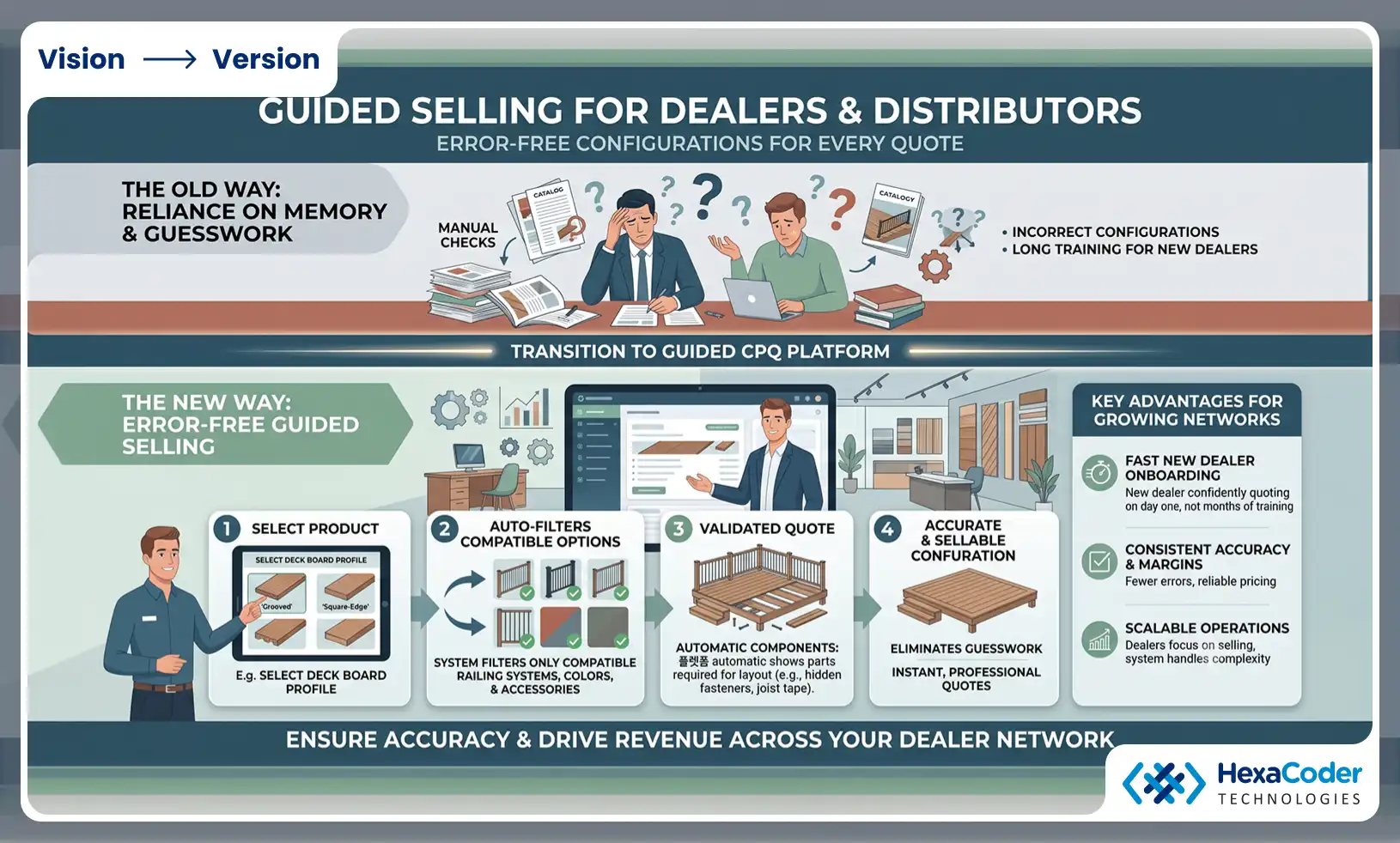Error-Free, Guided Selling for Dealers and Distributors
