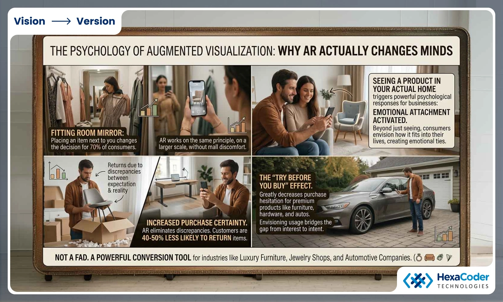 Psychology of AR Visualization