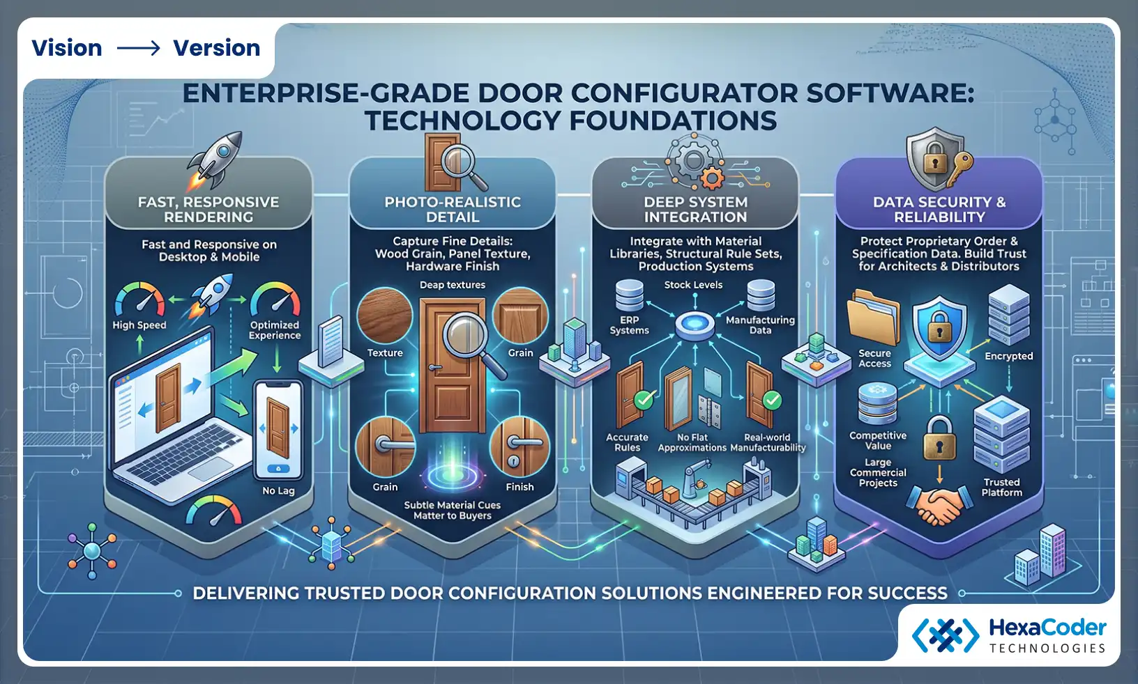 Enterprise grade door configurator software technology foundations