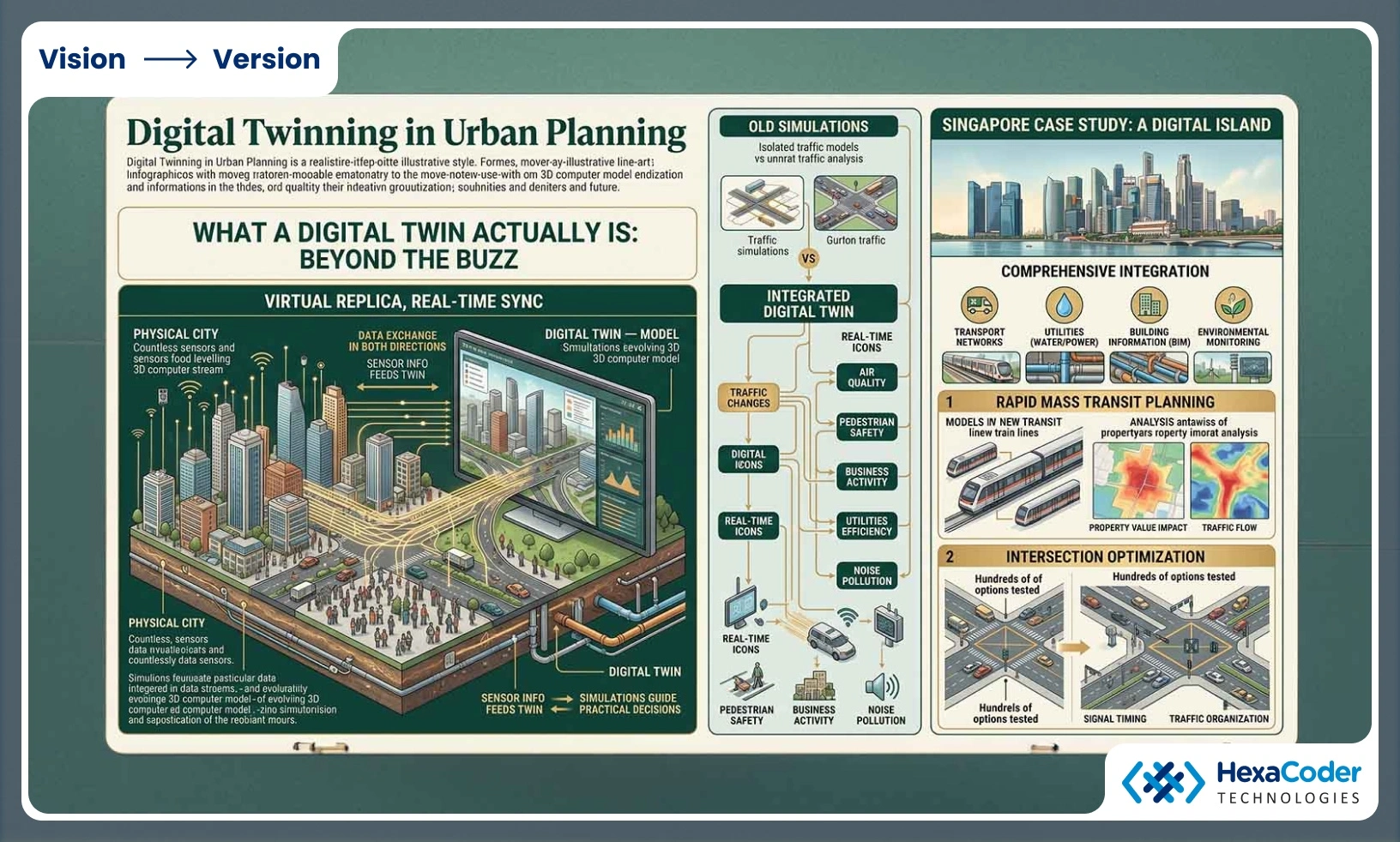 Digital twin city concept