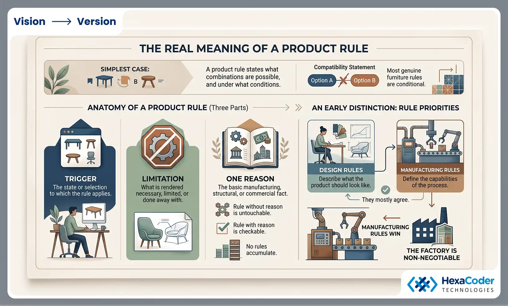 The Real Meaning of a Product Rule
