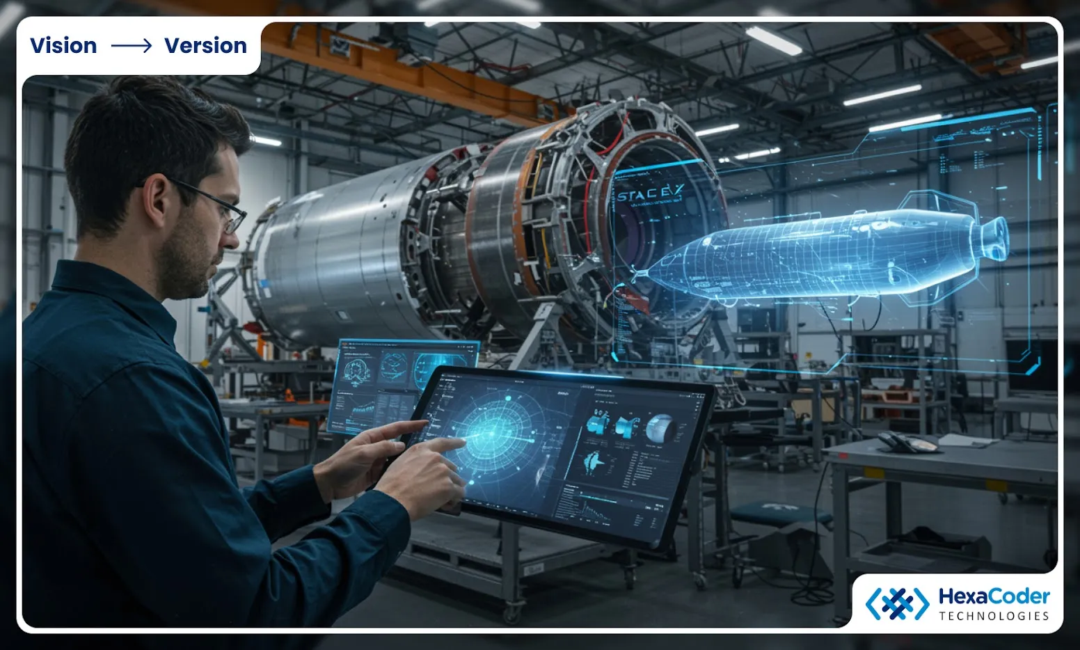 Digital Twin SpaceX