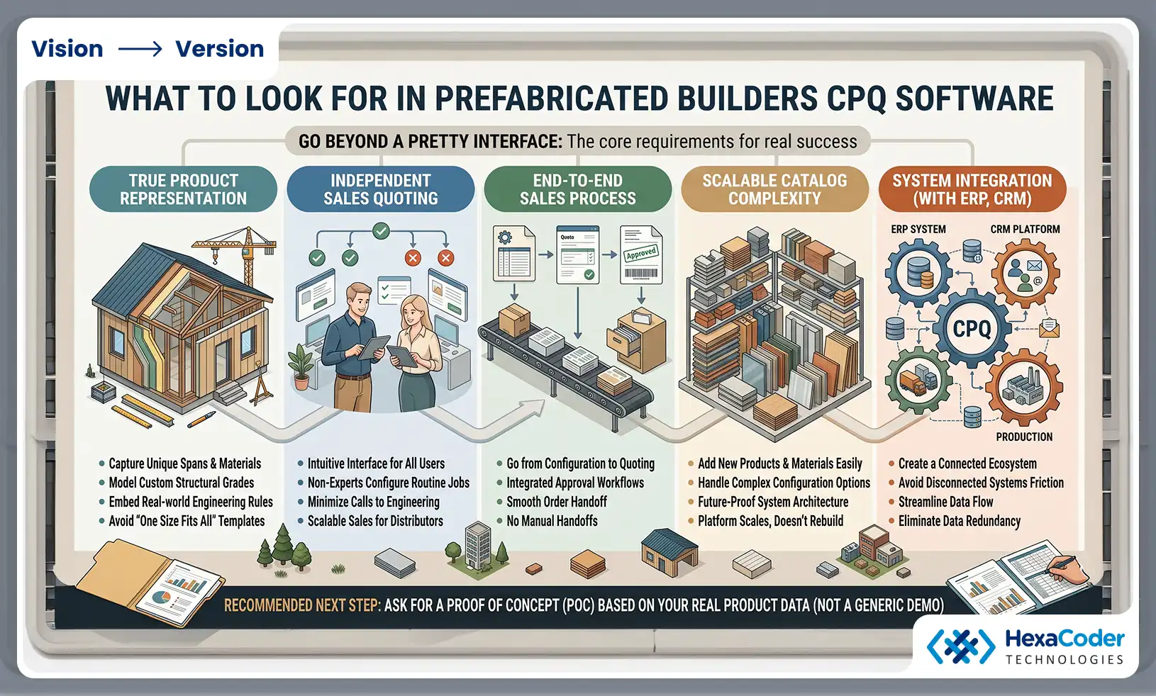 What to look for in CPQ Software as a Pre-Fab Builder