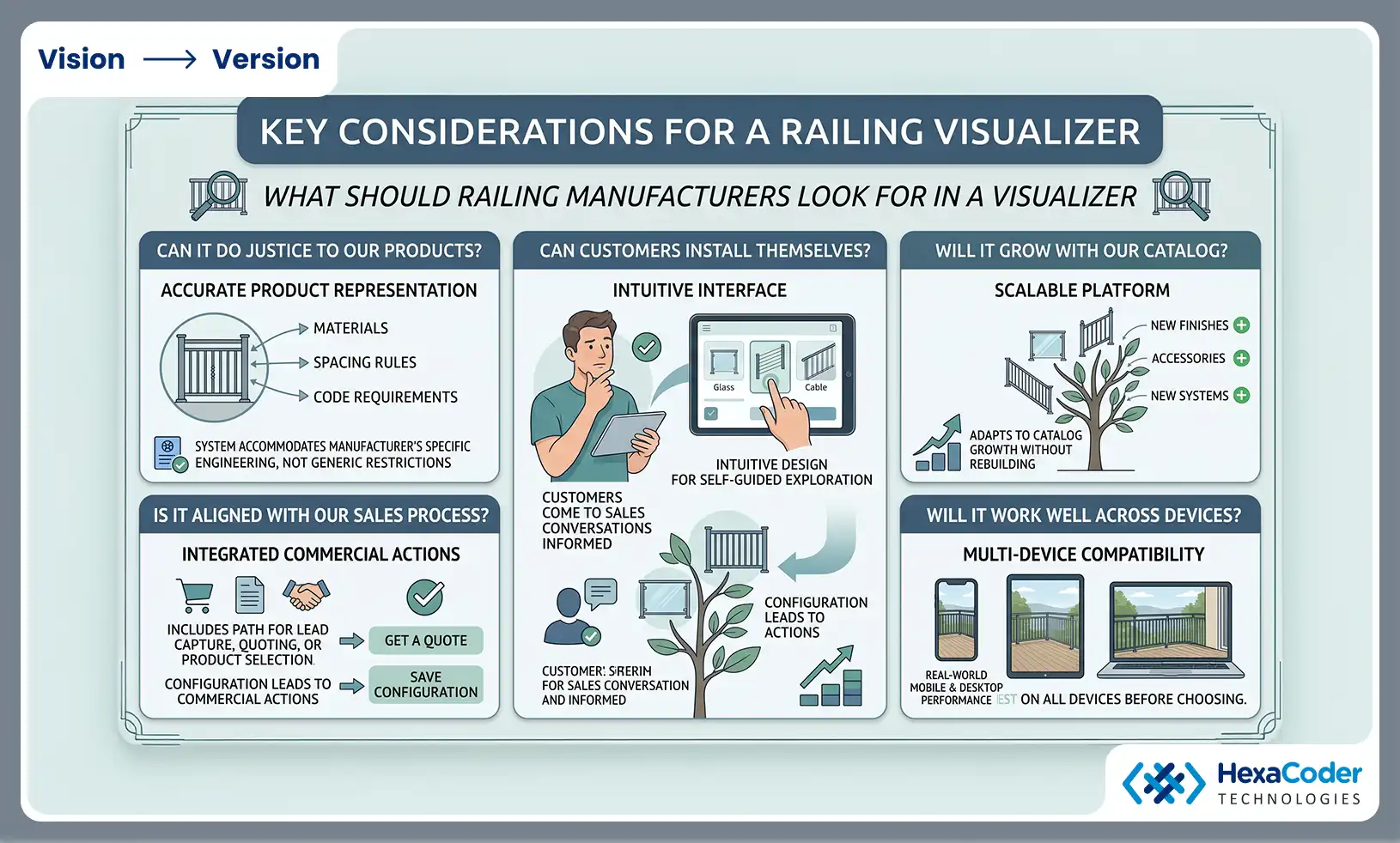 What Should Railing Manufacturers Look for in a Visualizer
